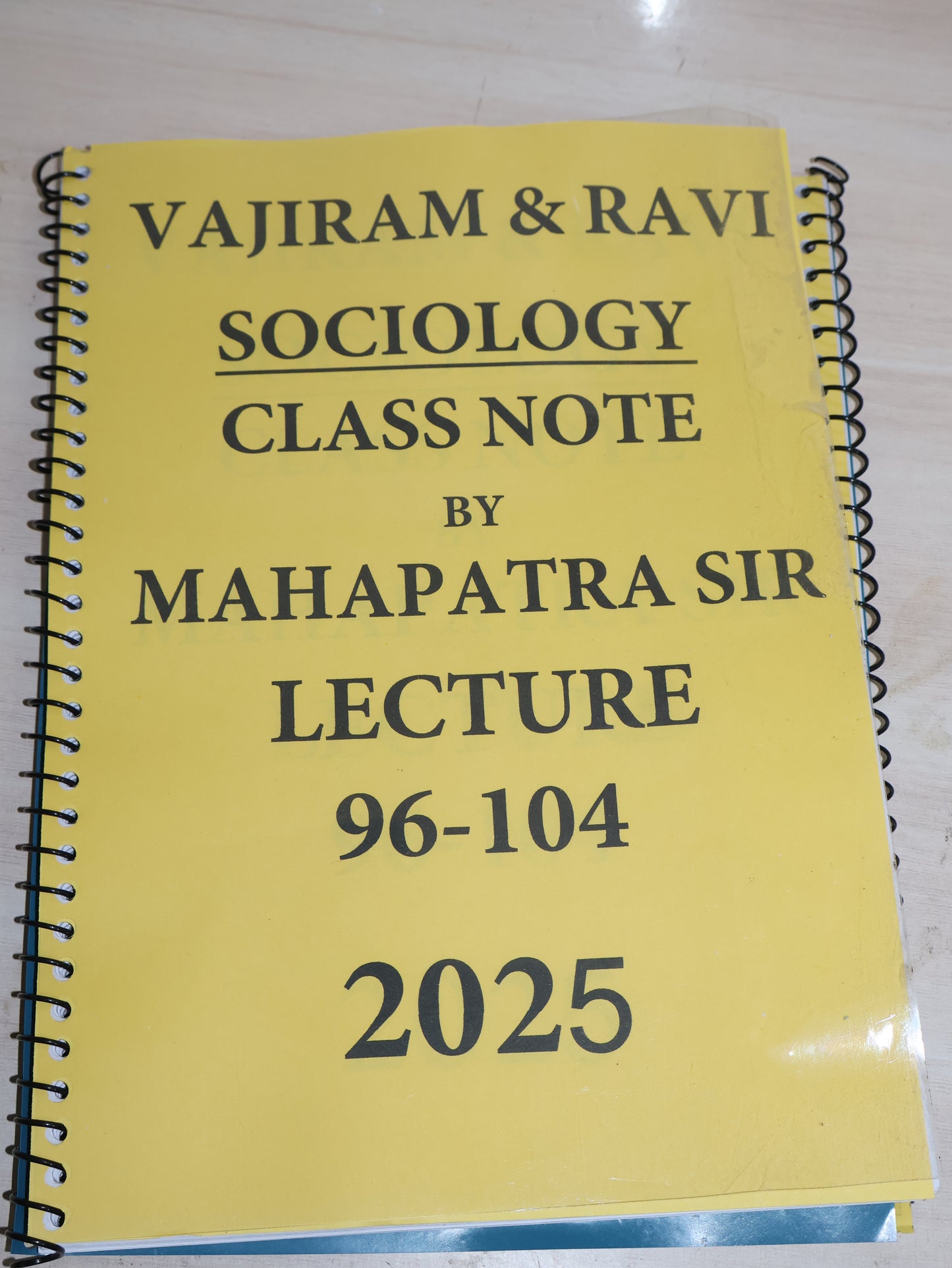 Mahapatra Sir Sociology Class Notes
