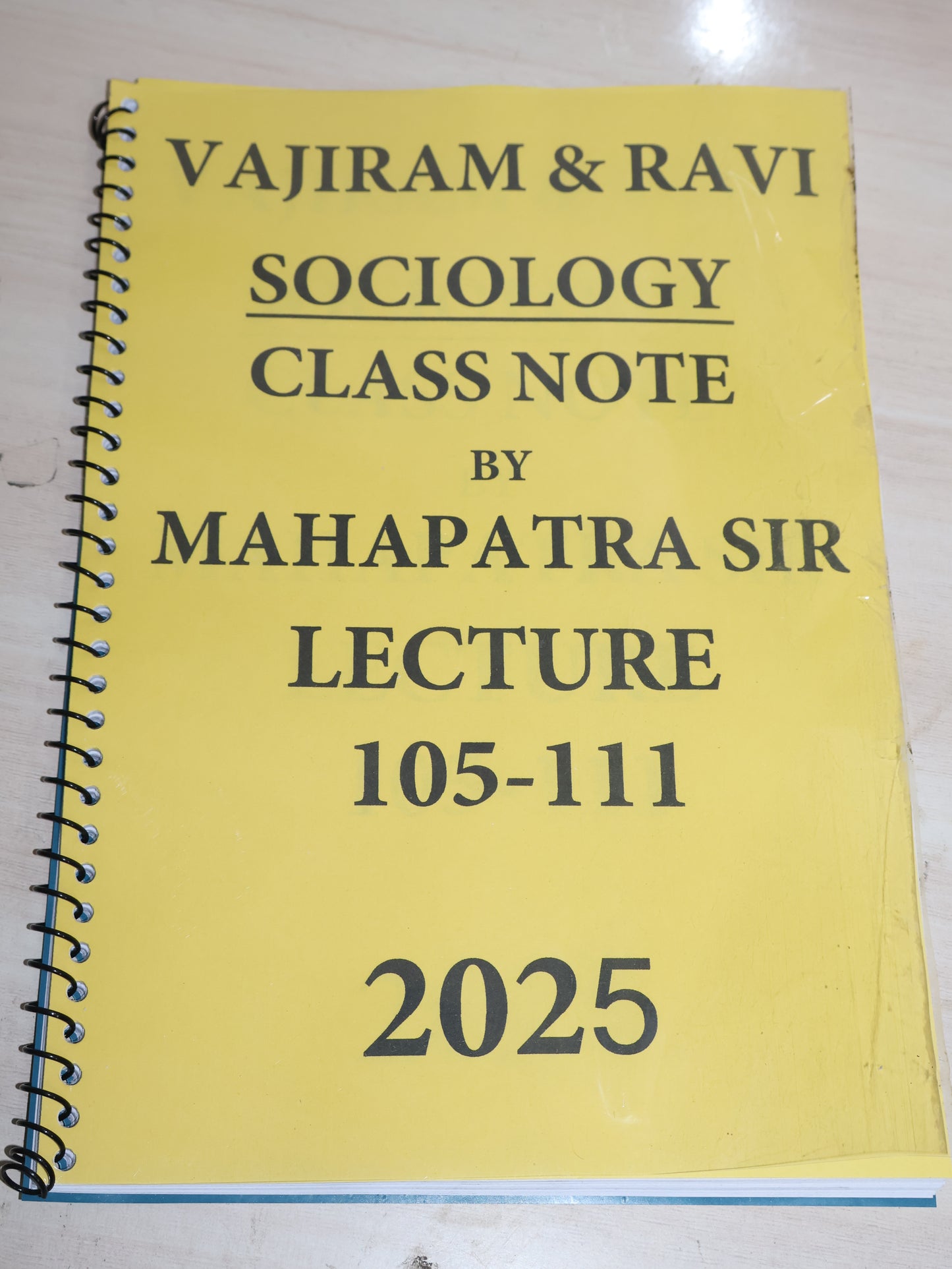 Mahapatra Sir Sociology Class Notes
