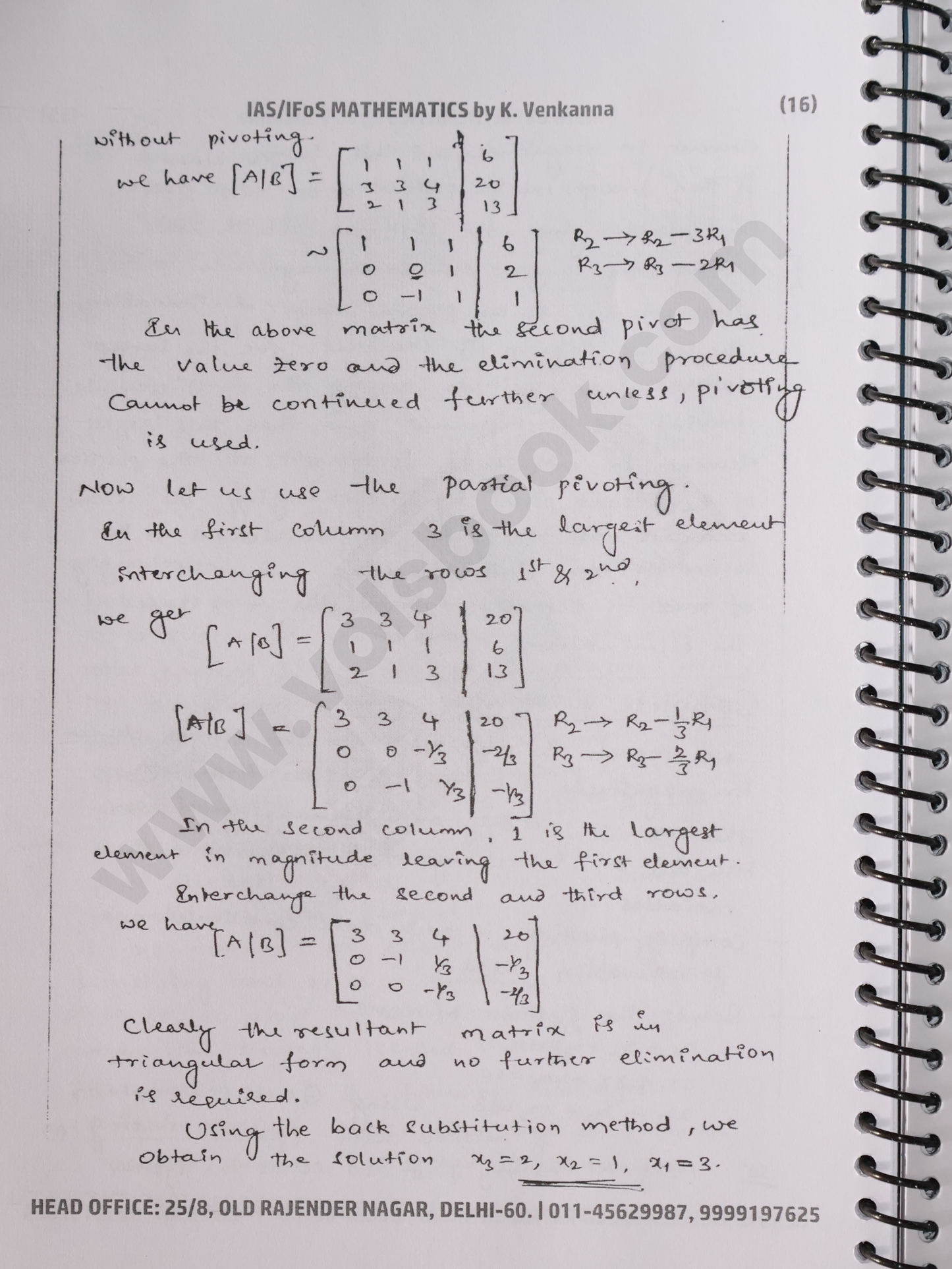 IMS Maths Optional Notes 2025-26