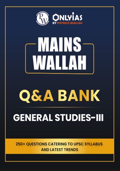 Mains Wallah Q&A Bank (GS Paper-III) Pw Only IAS Eng Medium