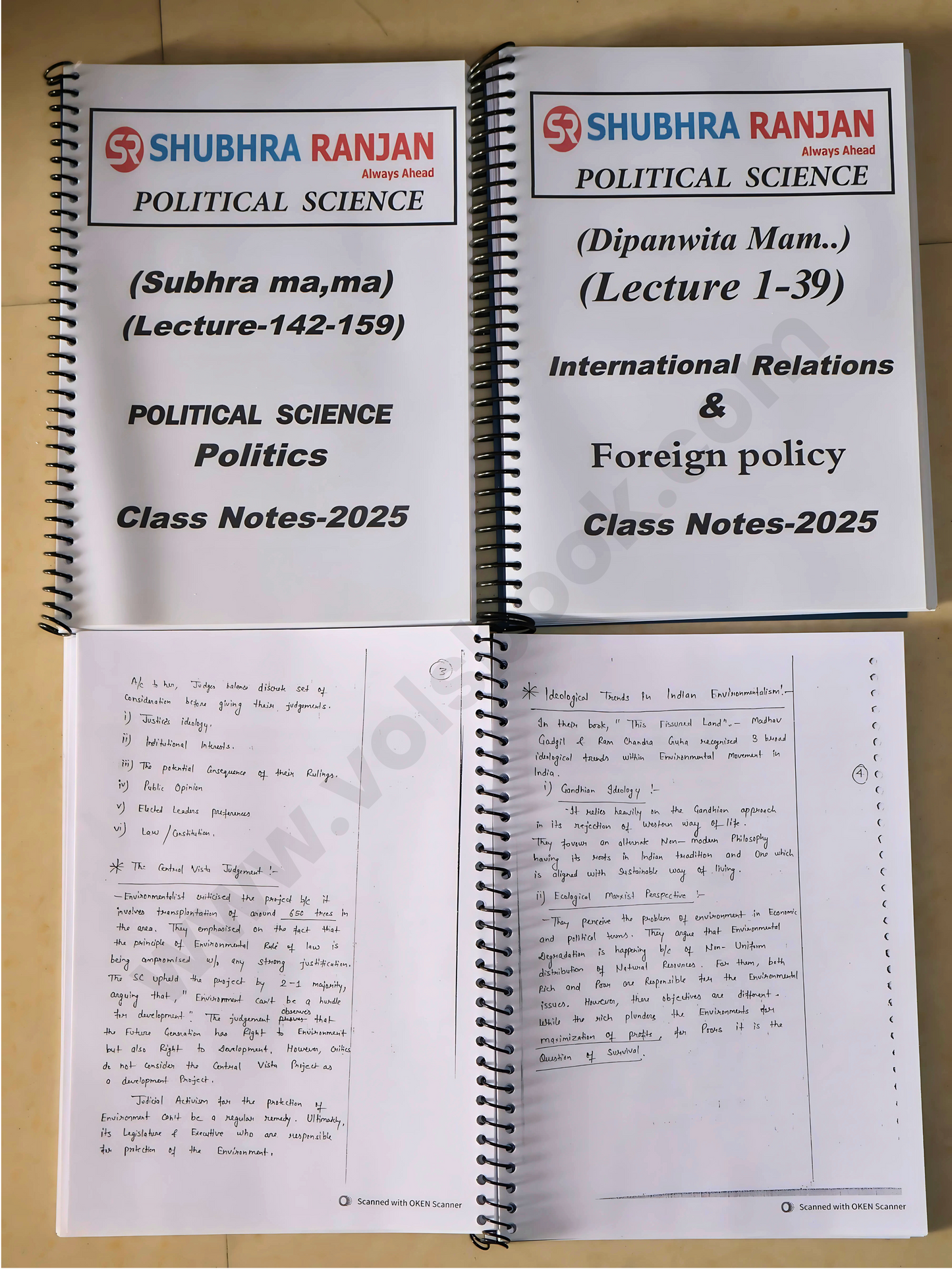 Shubhra Ranjan psir notes 2025