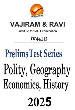 Vajiram powerup Prelims Test Series 2025
