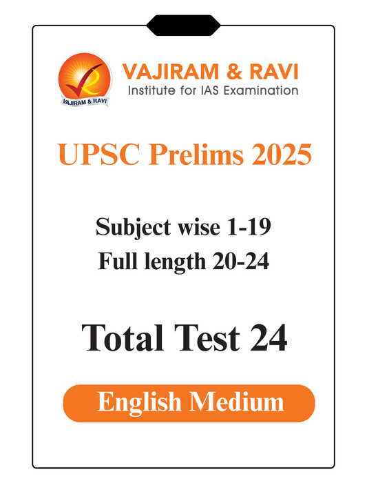 Vajiram powerup Prelims Test Series 2025