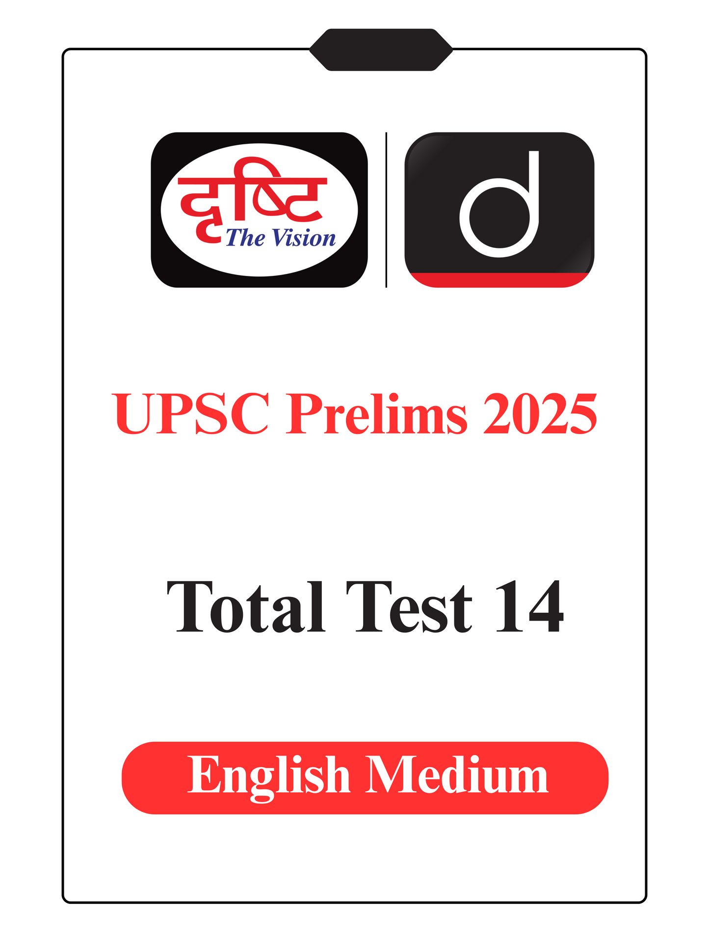 Drishti IAS Prelims Test Series 2025